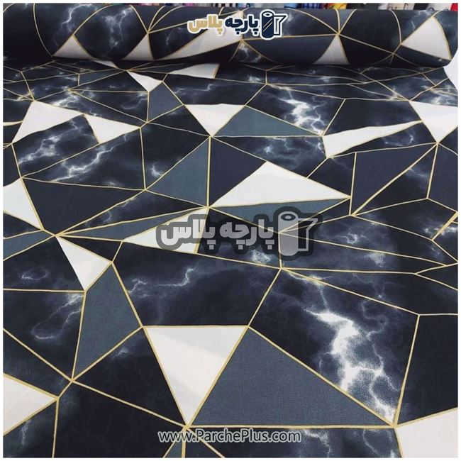 پارچه ملحفه ای  طرح هندسی