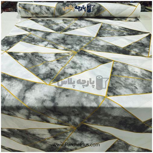  پارچه ملحفه ای با طرح هندسی