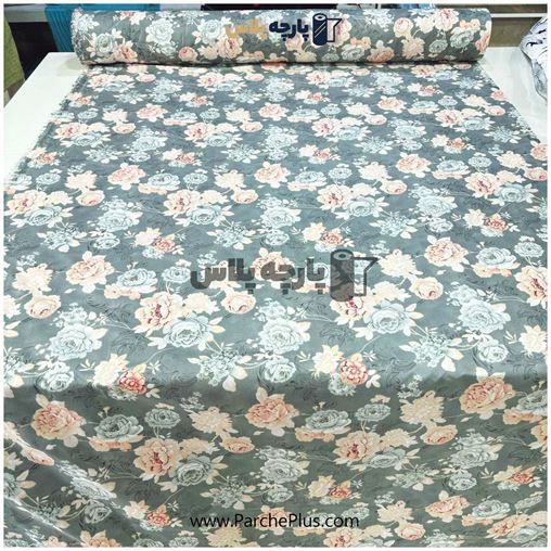  پارچه ملحفه ای گل دار
