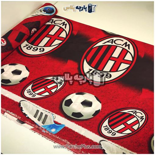  پارچه ملحفه ای اسپرت با زمینه قرمز