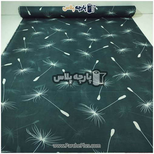 پارچه ملحفه ای اسپرت با زمینه طوسی و طرح قاصدک