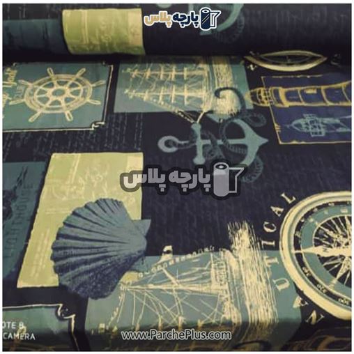 پارچه ملحفه ای اسپرت با زمینه مشکی